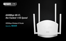 BỘ PHÁT  WiFi TOTOLINK 600Mbps N600R (Trắng)