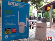 Thiết bị mở rộng sóng WiFi TOTOLINK EX200 (Trắng)